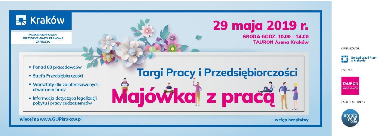 Targi Pracy i Przedsiębiorczości „Majówka z pracą” 